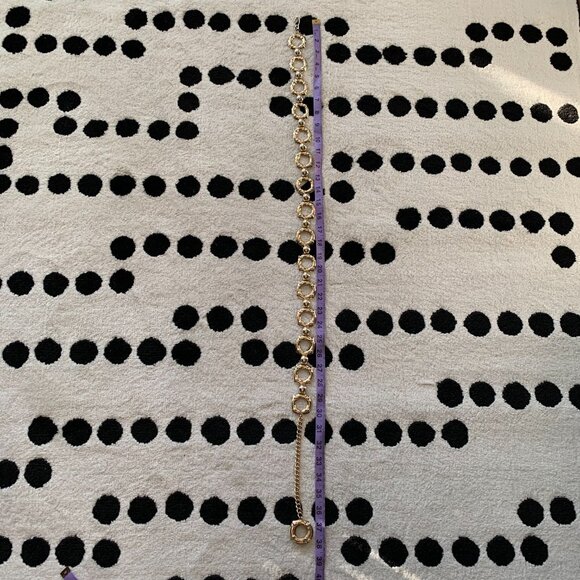 Vintage Gold Metallic Chain Boho Chic Statement Retro Hip Waist Belt - Picture 9 of 11